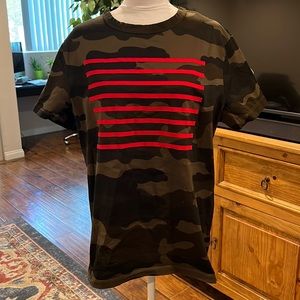 MONCLER Camo T-Shirt Womens